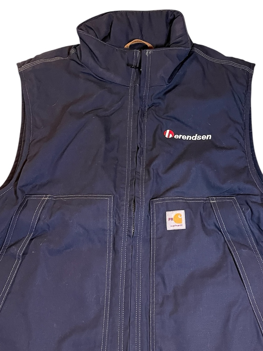 Carhartt Fire-Resistant Quick Duck Insulated Vest Men's, Like New. LARGE - Picture 3 of 13